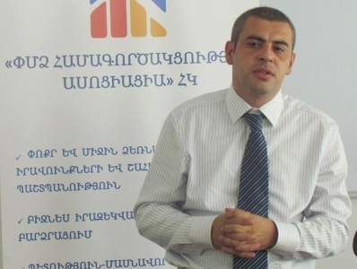 А.Авакян: Лишь 60% МСБ Армении - активные налогоплательщики, обеспечивающие лишь 2% ВВП страны